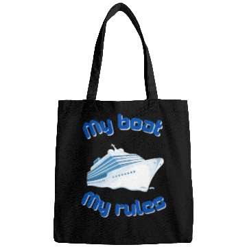 Discover My Boat My Rules Bags