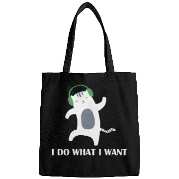 Discover I do what i want Cat Lover Bags