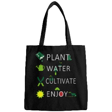 Discover Garden Boss Flower Plant Passionate Gardener Hobby Bags