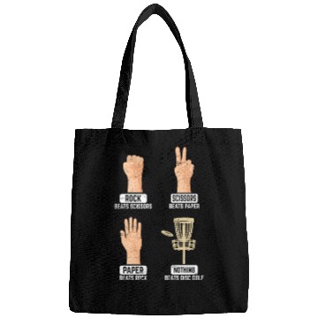 Discover Rock Paper Scissors Nothing Beats Disc Golf Frisbe Bags
