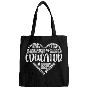 Discover Educator Teacher appreciation subway art Bags