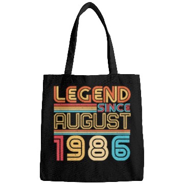 Discover Birthday Greeting For August 1986 Bags