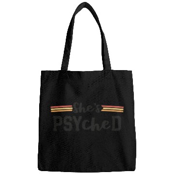 Discover She's Psyched PsyD Graduation Psy.D Doctor of Bags