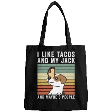 Discover I Like Tacos And My Jack Russell Terrier Bags