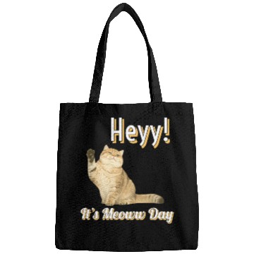 Discover Meow international cat day 2022 Bags