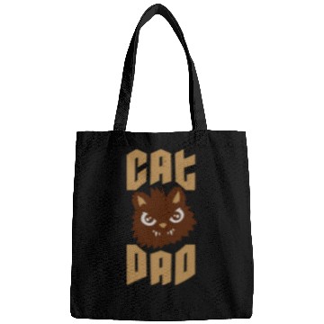 Discover Cat dad dangerous tomcat Bags