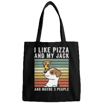 Discover I Like Pizza And My Jack Russell Terrier Bags