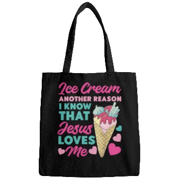 Discover Ice Cream Christian Jesus Cone Ice Bags