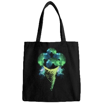 Discover Cosmos Ice Cream - V1 Galaxy Bags