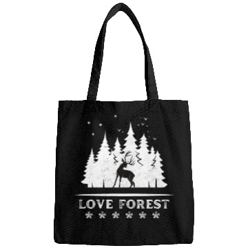 Discover Love forest deer Bags