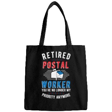 Discover Retired Postal Worker Retirement Mailman Postman Bags
