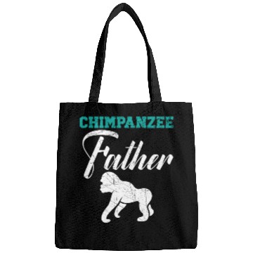 Discover Chimpanzee Father Monkey Wildlife Animal Zookeeper Bags
