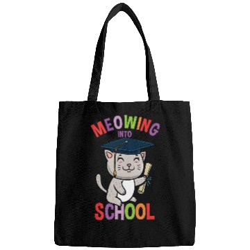 Discover Moewing Into School Cat Back To School Bags