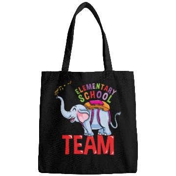Discover Back To School Elephant Elementary School Team Bags