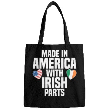Discover MADE IN AMERICA WITH IRISH PARTS Bags