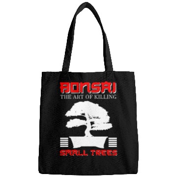 Discover Bonsai Tree Meditation Nature Lover Bags