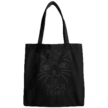 Discover Physical Therapist PT Cat Lover Bags