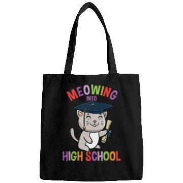 Discover Moewing Into High School Cat Back To School Bags