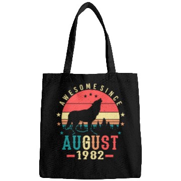 Discover 40th Birthday August 1982 Bags
