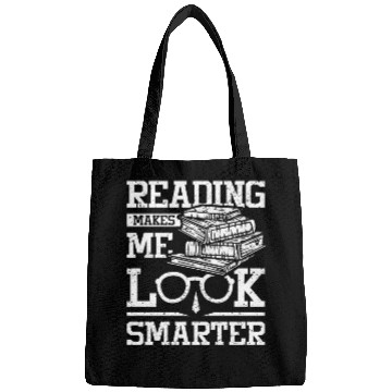 Discover Reading makes me look smarter Bags