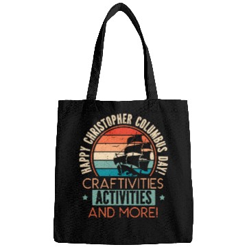 Discover Happy Christopher Columbus Day Italian American Bags