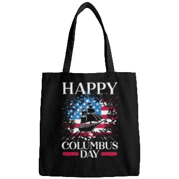 Discover Happy Columbus Day Christopher Columbus Navigator Bags