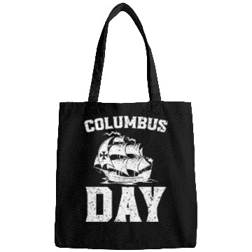 Discover Columbus Day Christopher Columbus Italian American Bags