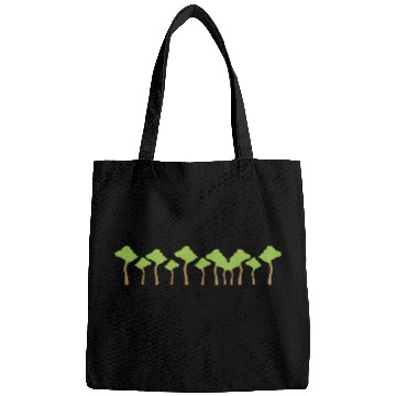 Discover trees line nature forest dash Bags