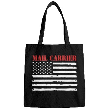 Discover Postman American Flag Mail Carrier Bags