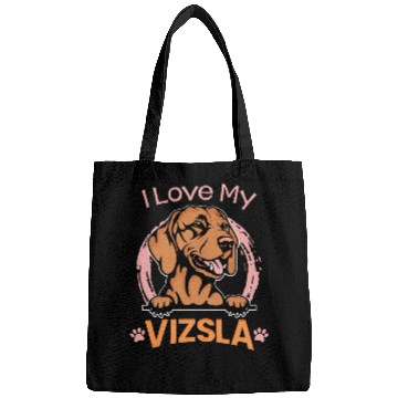 Discover I Love My Vizsla Bags