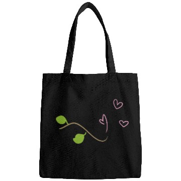 Discover branch icon hearts tree nature stick leaf Bags