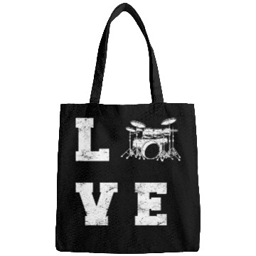 Discover Love Percussion Drums Funny Drummer Band Music Dru Bags