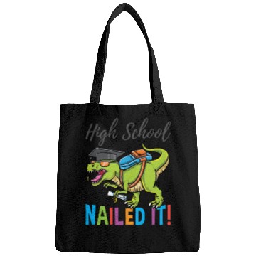 Discover High School Nailed It Dinosaur Graduation Bags