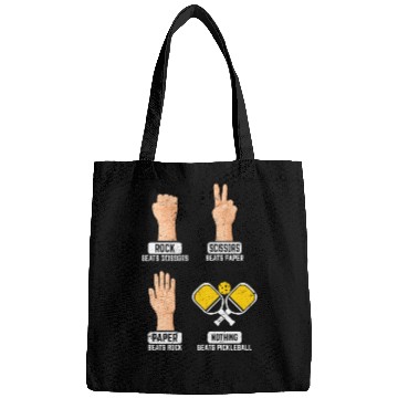 Discover Rock Paper Scissors Nothing Beats Pickleball Playe Bags