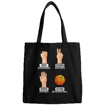 Discover Rock Paper Scissors Nothing Beats Basketball Playe Bags