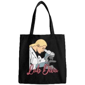 Discover Lab Diva Chemist Laboratory Technician Science Bags