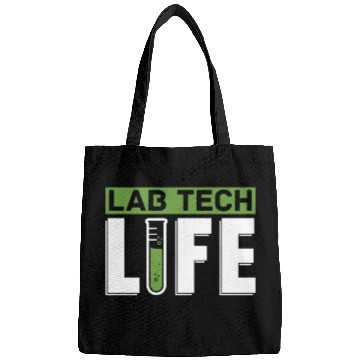 Discover Lab Tech Life Laboratory Technician Science Bags