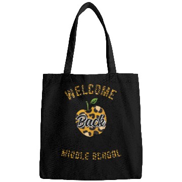 Discover Welcome Back To Middle School Leopard Print Bags
