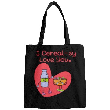 Discover I Cereal-sy Love You Bags