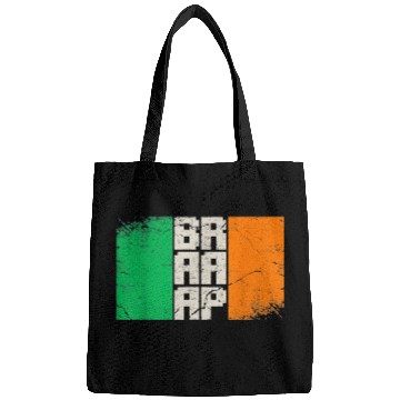 Discover Dirt Biker Irish flag motocross Bags