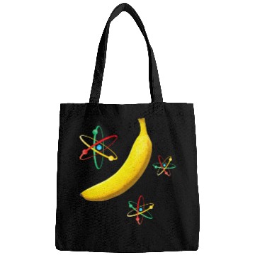 Discover Yellow Banana Fruits Atom Chemistry Element Scienc Bags