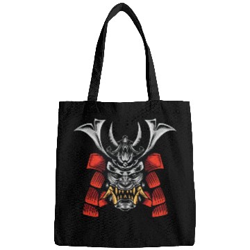 Discover Anime Samurai Mask Bags
