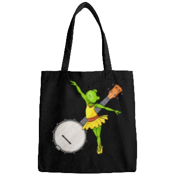 Discover Ballet Dancing Frog Banjo Bluegrass Music Bags