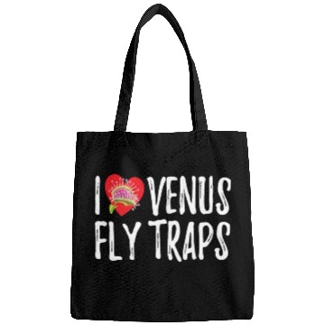 Discover I Love Venus Flytrap Carnivorous Bite Me Bags