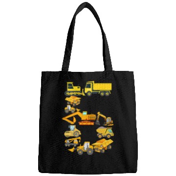 Discover Construction Vehicles Trucks For 6 Year Old Boys Bags