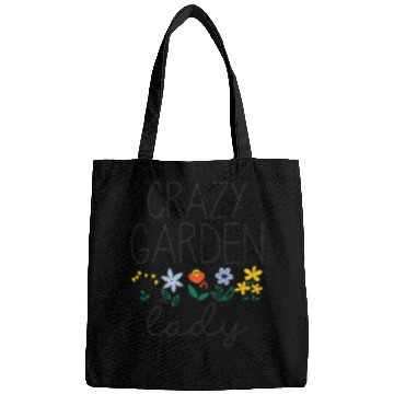 Discover Crazy Garden Lady Bags