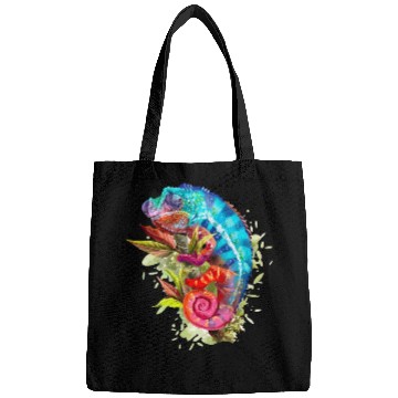 Discover A chameleon is sitting on a branch 11 1 Bags