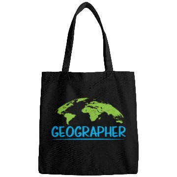 Discover Geographer Geographic Teacher Geography Student Bags