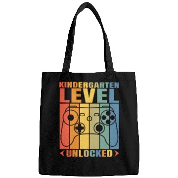 Discover Back to School Kindergarten Level Unlocked Gamer Bags