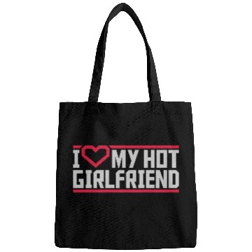 Discover I love my girlfriend Bags
